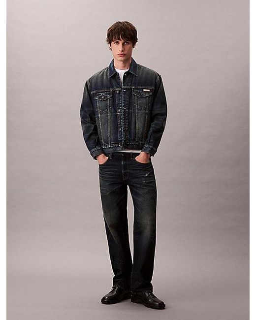 Calvin Klein Black Jeans 90S Denim Jacket for men