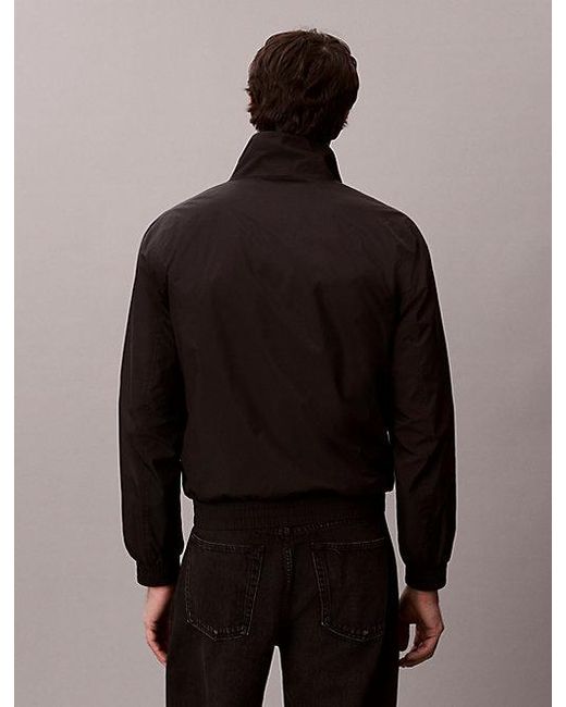 Calvin Klein Brown Jeans Technical Zip Up Jacket for men