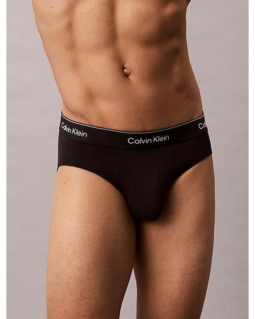Calvin Klein Black 5 Pack Briefs for men