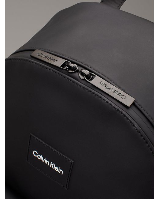 Calvin Klein Black Round Backpack for men