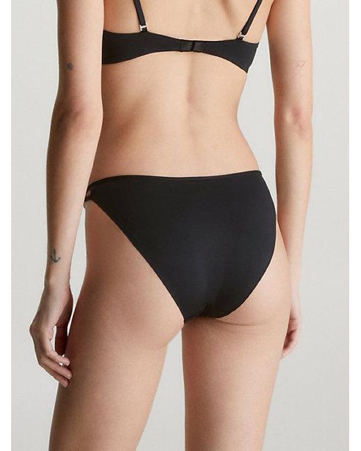 Calvin Klein Black Bikini Briefs Minimalist