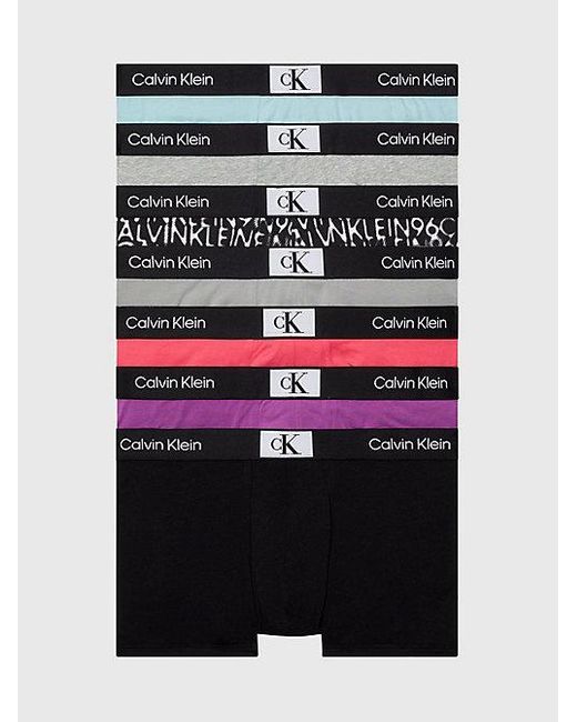 Calvin Klein 7er-Pack Shorts - CK96 in Black für Herren