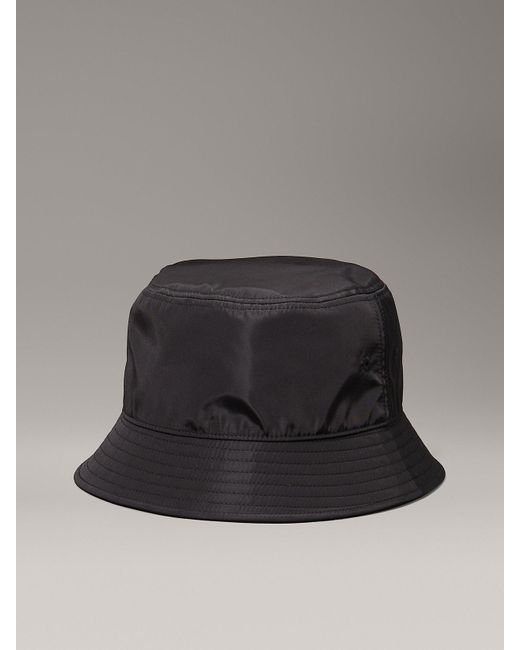 Calvin Klein Black Bucket Hat for men