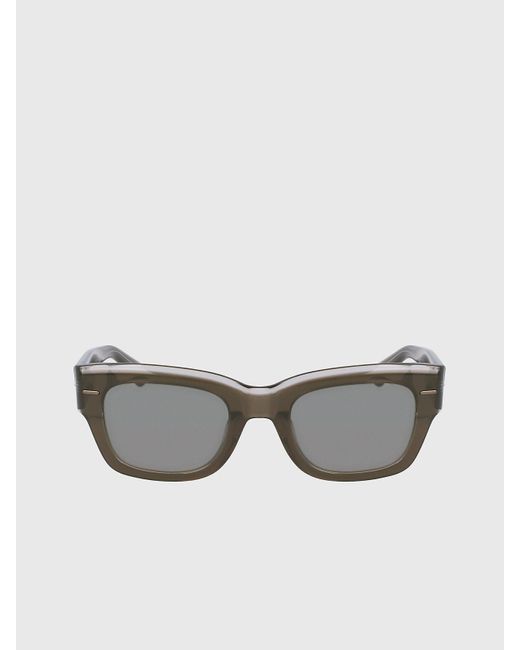 Calvin Klein Gray Rectangle Sunglasses Ck23509S for men