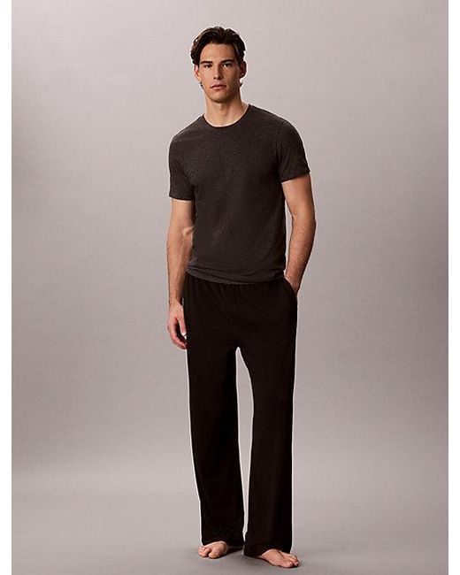 Calvin Klein Multicolor 3 Pack Crewneck T-Shirts Cotton Classics for men