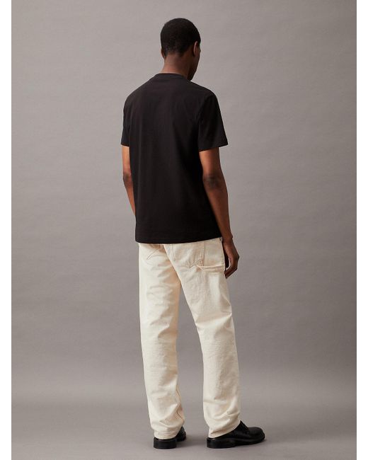 Calvin Klein Black 90's Straight Carpenter Jeans for men