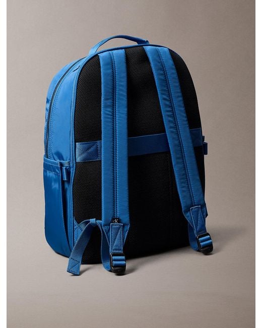 Calvin Klein Blue Graphic Backpack for men