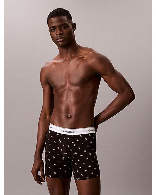 Calvin Klein Multicolor 3 Pack Boxer Briefs for men