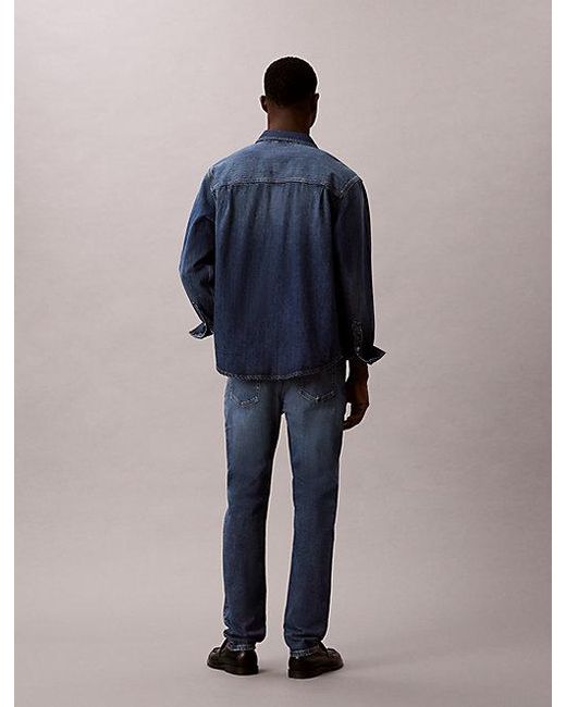 Calvin Klein Blue Jeans Slim Tapered Jeans for men