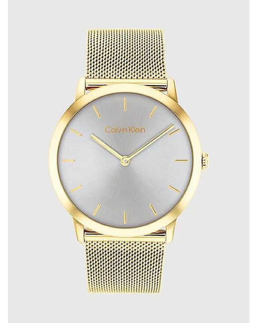 Calvin Klein Horloge - Exceptional in het Metallic