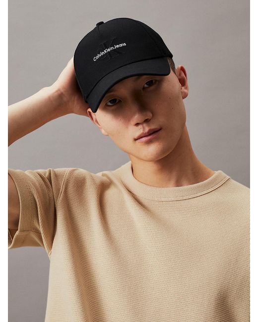 Calvin Klein Black Trucker Cap for men