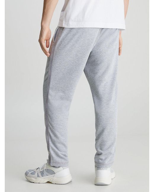 Calvin Klein Gray French Terry Joggers for men