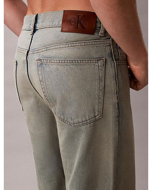 Calvin Klein Brown Jeans Wide Fit Jeans for men