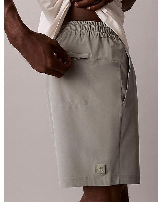 Calvin Klein Multicolor Sport Water Repellent Performance Gym Shorts for men