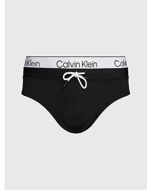 Calvin Klein Badeslip - CK Meta Lecacy in Black für Herren