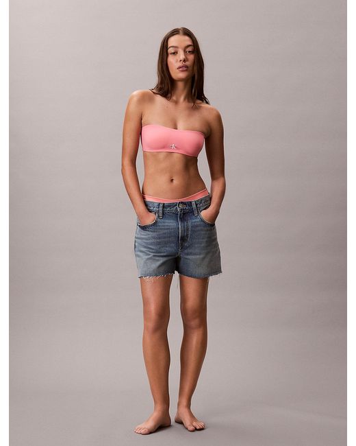 Calvin Klein Multicolor Bandeau Bikini Top