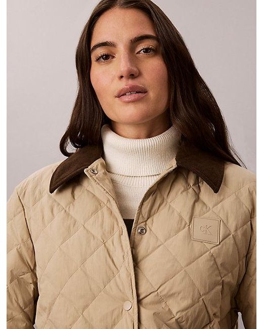 Calvin Klein Natural Jeans Quilted Liner Jacket