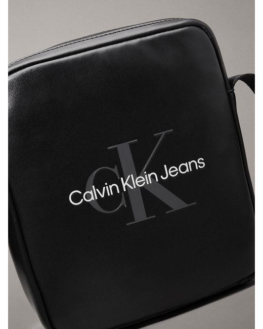 Sac reporter avec logo Calvin Klein pour homme en coloris Blue