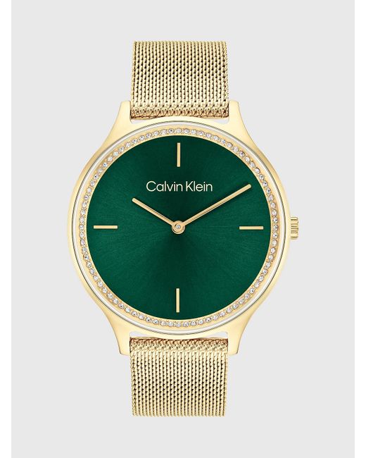 Calvin Klein Green Watch - Ck Timeless