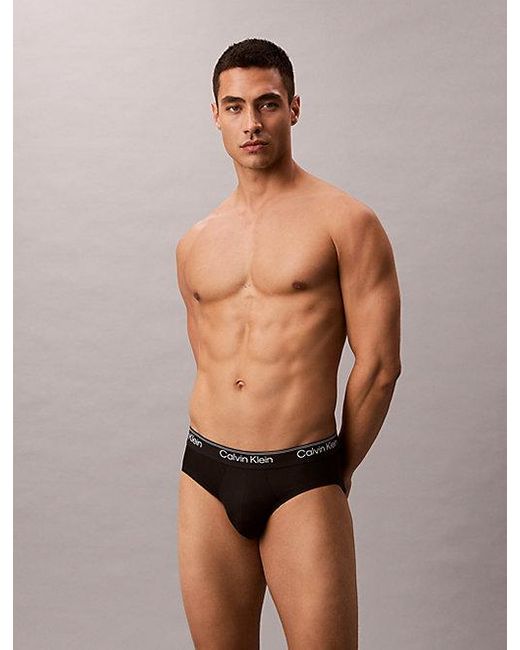 Calvin Klein 5-Pack Slips in het Black voor heren