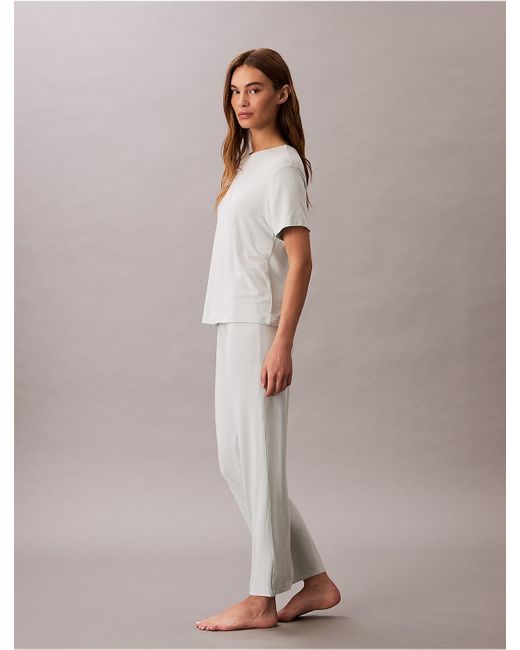 Calvin Klein Multicolor Ultra Soft Modal Pant
