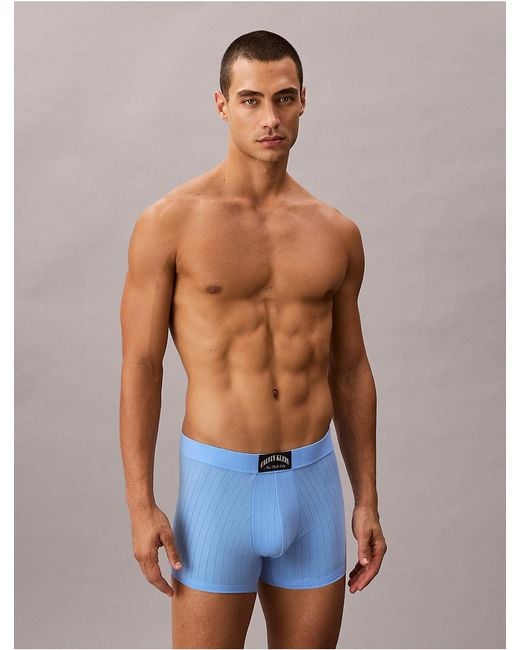 Calvin Klein Blue Trunks Heritage Classic Cotton for men