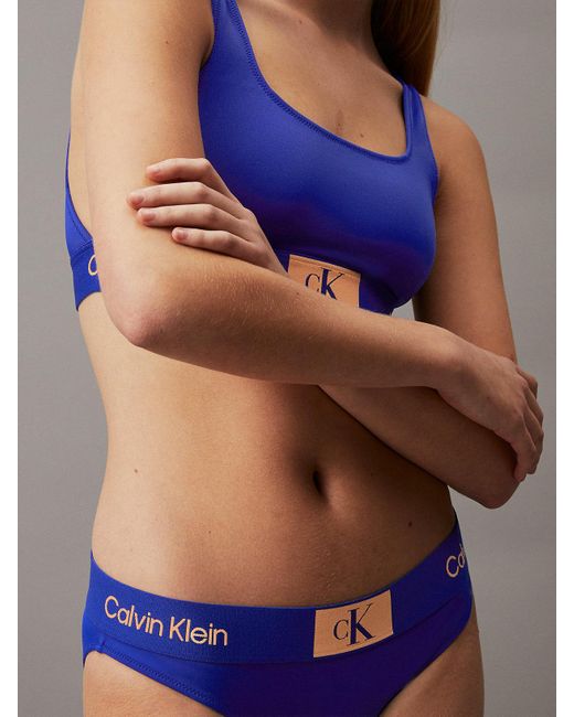Bas de bikini - CK96 Calvin Klein en coloris Blue
