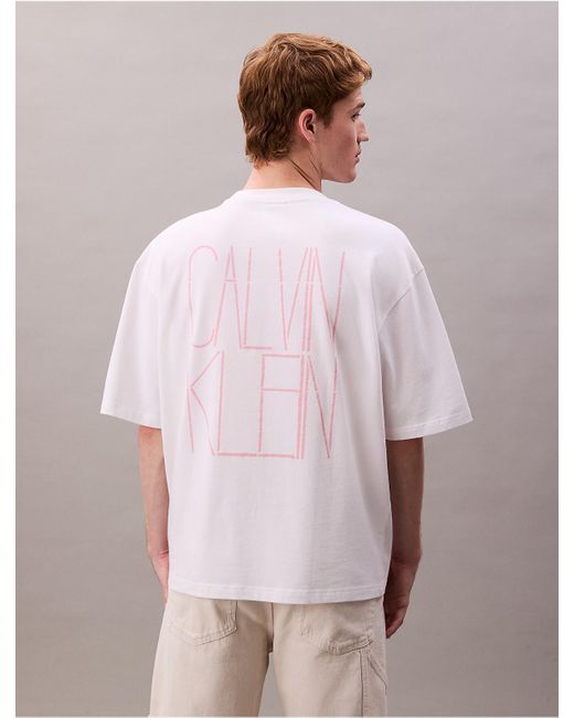 Calvin Klein Pink Marc Hundley Pride Lovers for men