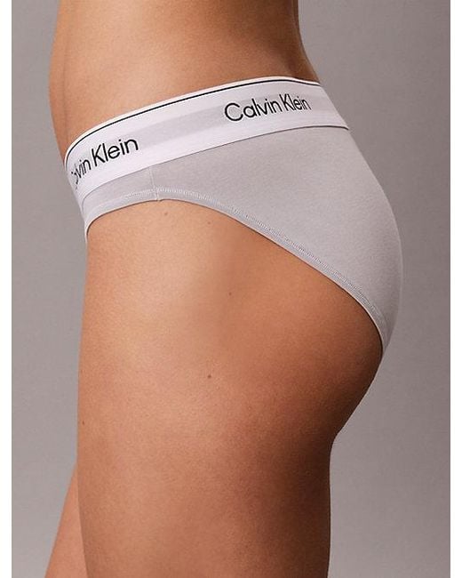 Calvin Klein Brown Bikini Briefs Icon Cotton Modal