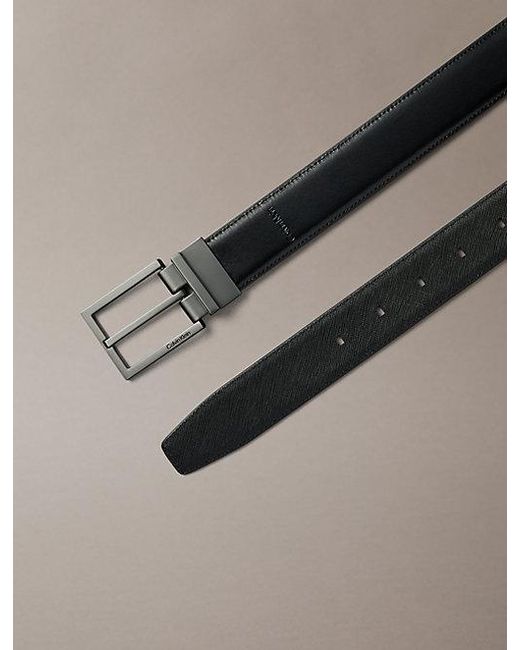 Calvin Klein Multicolor Reversible Full Grain Leather Belt for men