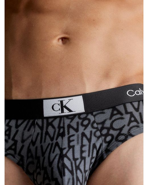 Calvin Klein Gray Briefs - Ck96 for men