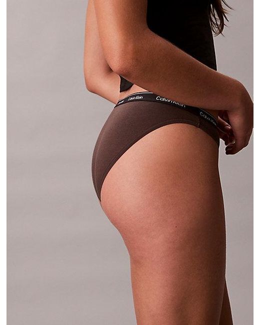 Calvin Klein Gray 7 Pack Bikini Briefs