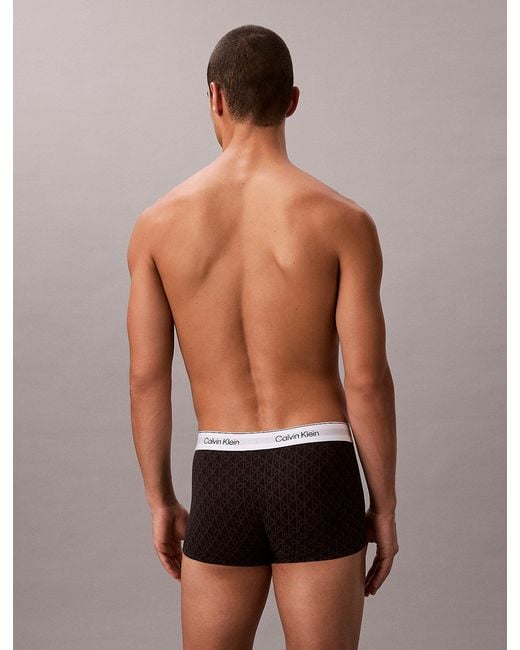 Calvin Klein Brown 3 Pack Trunks for men