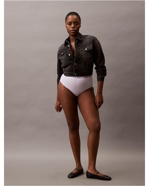 Calvin Klein Brown Icon Shapewear Brief
