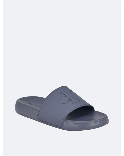 Calvin Klein Blue Winston Slide for men