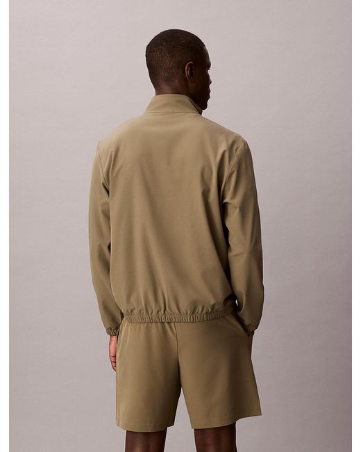 Calvin Klein Natural Performance Zip-Up Windbreaker for men