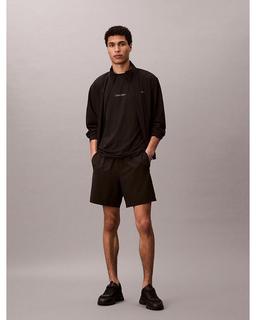 Calvin Klein Brown Performance Quick-Dry Gym Tank Top for men