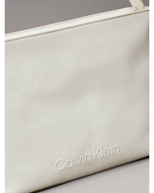 Calvin Klein Gray Tote Bag