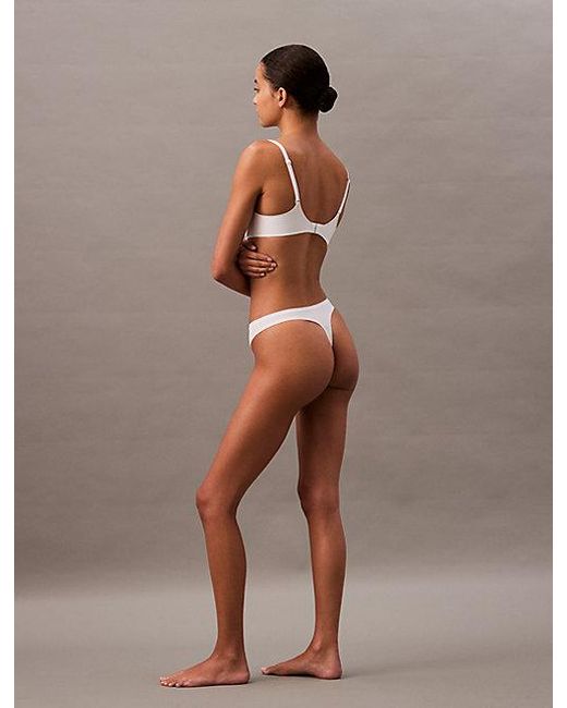 Calvin Klein String in het White