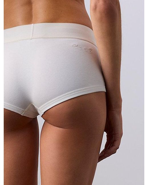 Calvin Klein White Jung Kook For Boy Short