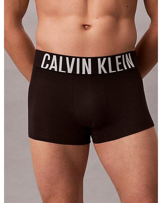 Calvin Klein Black Calvin Klein 3 Pack Intense Power Trunks for men