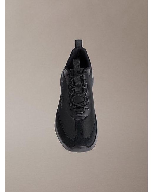 Calvin Klein Brown Ck Curve Lightweight Runner Trainers for men