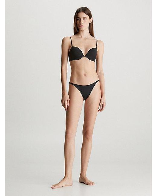 Calvin Klein Black Bikini Briefs Minimalist