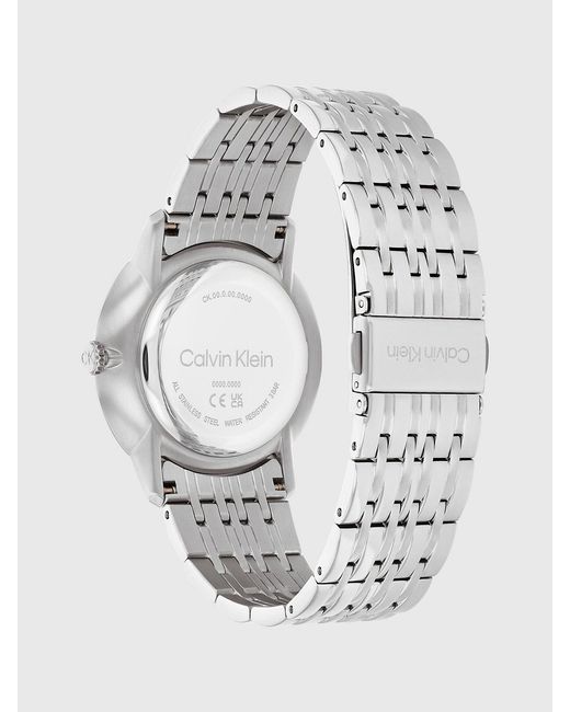 Calvin Klein Gray Sunray Dial Bracelet Watch