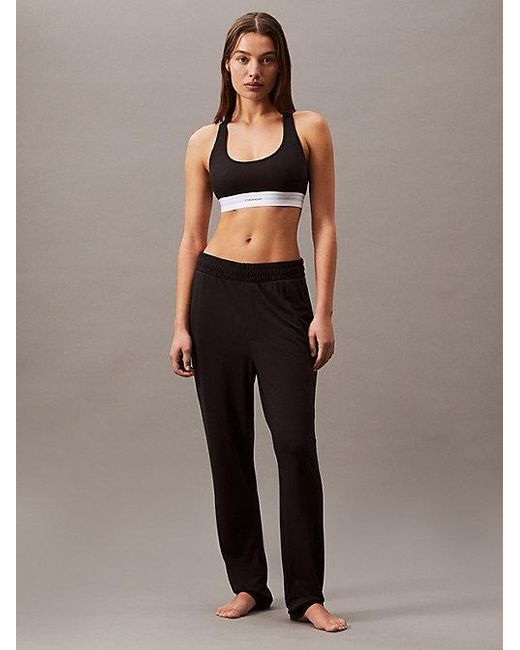 Calvin Klein Bralette in het Black