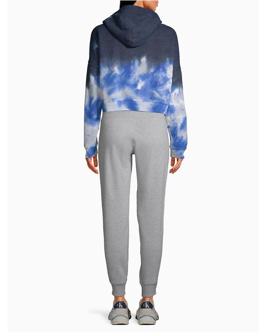 calvin klein tie dye joggers