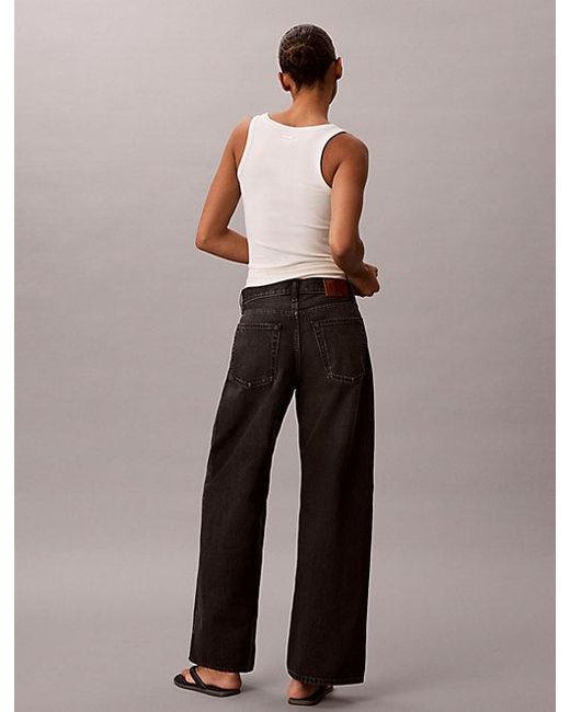 Calvin Klein Multicolor Jeans Low Rise Baggy Jeans