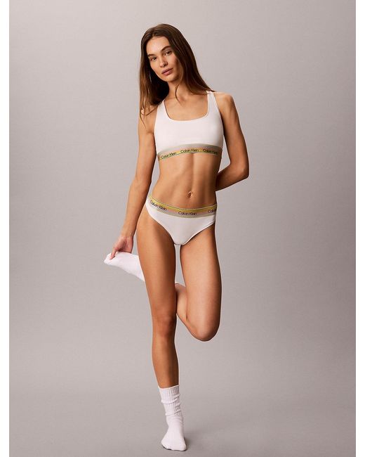 Calvin Klein Brown Unlined Bralette