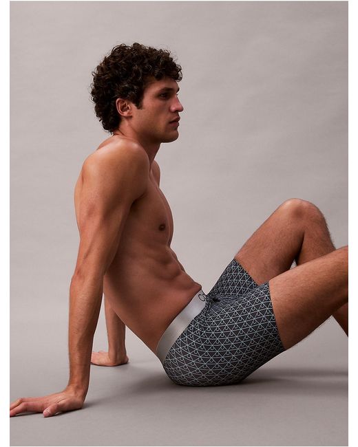 Calvin Klein Multicolor Brushed Microfiber Stretch Boxer Brief for men