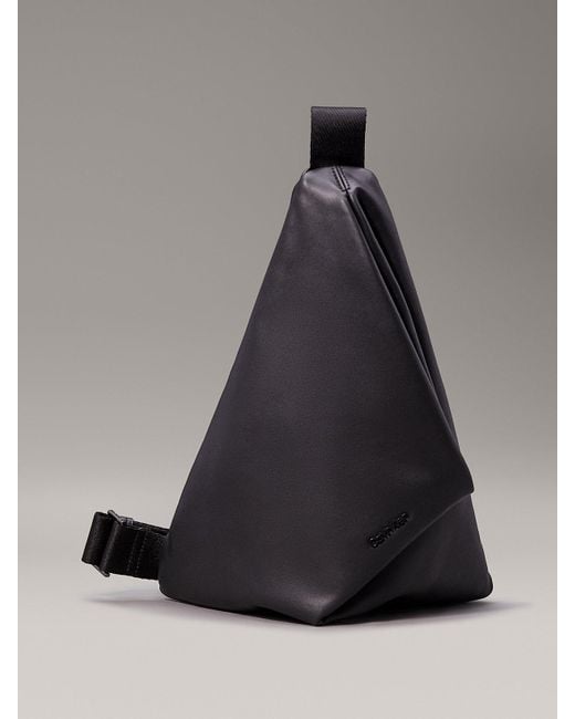 Calvin Klein Black Crossbody Sling Bag for men